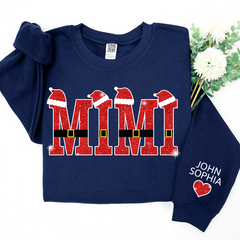 Lofaris Mimi Santa And Kids Christmas Personalized CTH01 Sweatshirt
