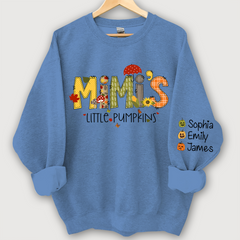Lofaris Mimi¡¯s Little Pumpkins Autumn Doodle Alphabet And Grandkids Sweatshirt