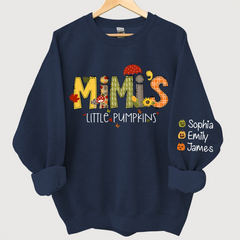 Lofaris Mimi¡¯s Little Pumpkins Autumn Doodle Alphabet And Grandkids Sweatshirt