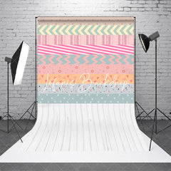 Lofaris Modern Pink Grey Blue Abstract Textured Backdrop