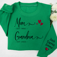 Lofaris Mom est grandma with kids Sweatshirt