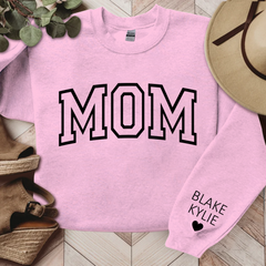 Lofaris Mom And Kids Custom Name CTH01 Sweatshirt