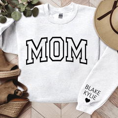 Lofaris Mom And Kids Custom Name CTH01 Sweatshirt