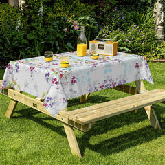 Lofaris Multicolor Flowers Decorative Rectangle Tablecloth