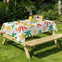 Lofaris Multicolor Maple Leaves Party Rectangle Tablecloth