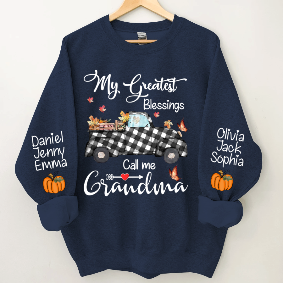 Lofaris My Greatest Blessings Call Me Grandma CTH01 Sweatshirt