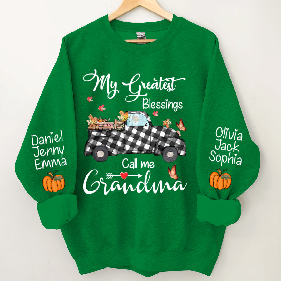 Lofaris My Greatest Blessings Call Me Grandma CTH01 Sweatshirt