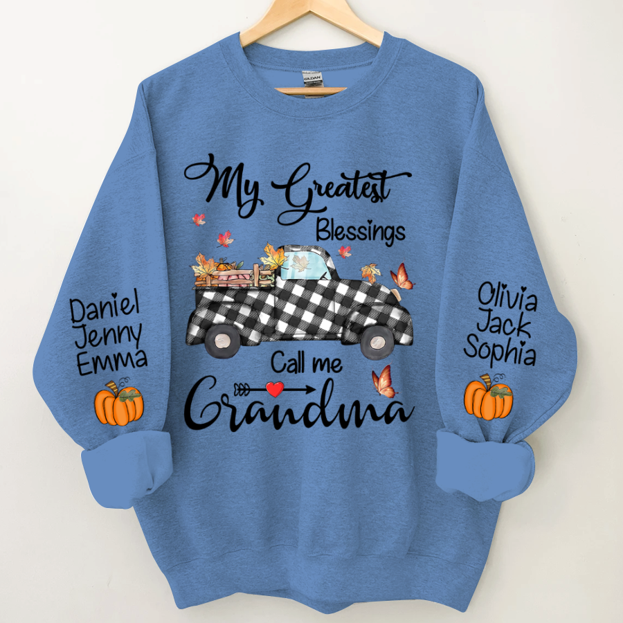 Lofaris My Greatest Blessings Call Me Grandma CTH01 Sweatshirt
