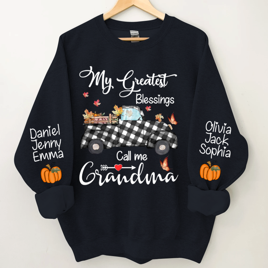 Lofaris My Greatest Blessings Call Me Grandma CTH01 Sweatshirt