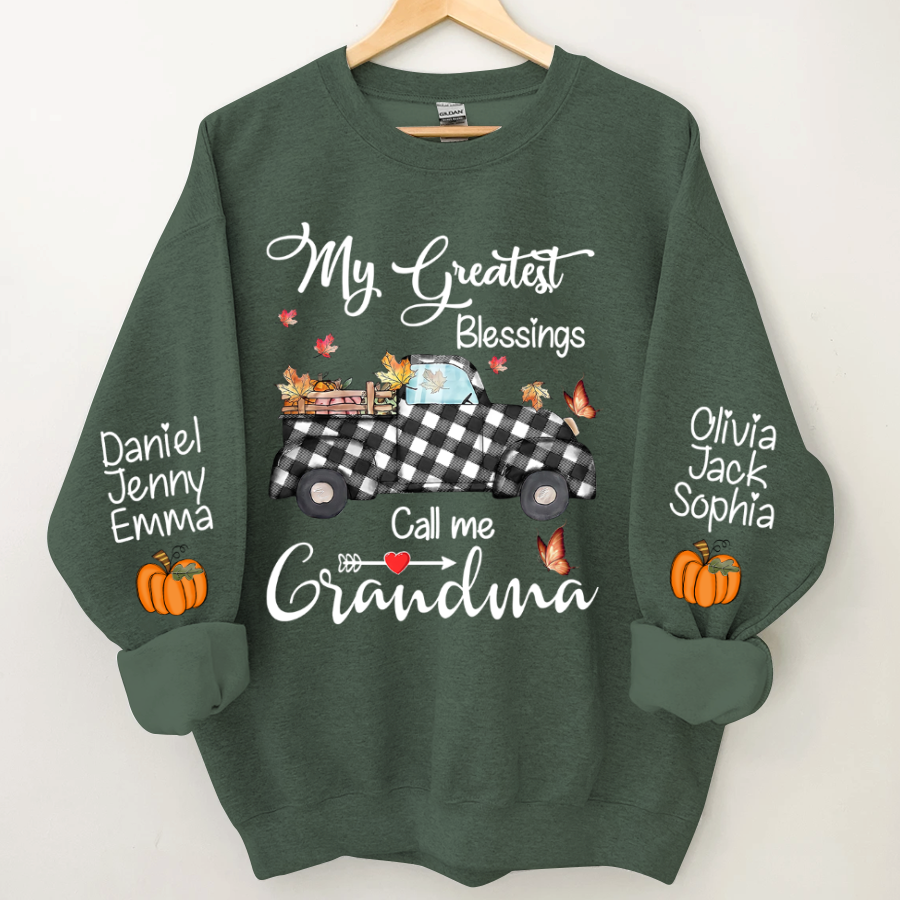 Lofaris My Greatest Blessings Call Me Grandma CTH01 Sweatshirt