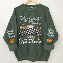Lofaris My Greatest Blessings Call Me Grandma CTH01 Sweatshirt