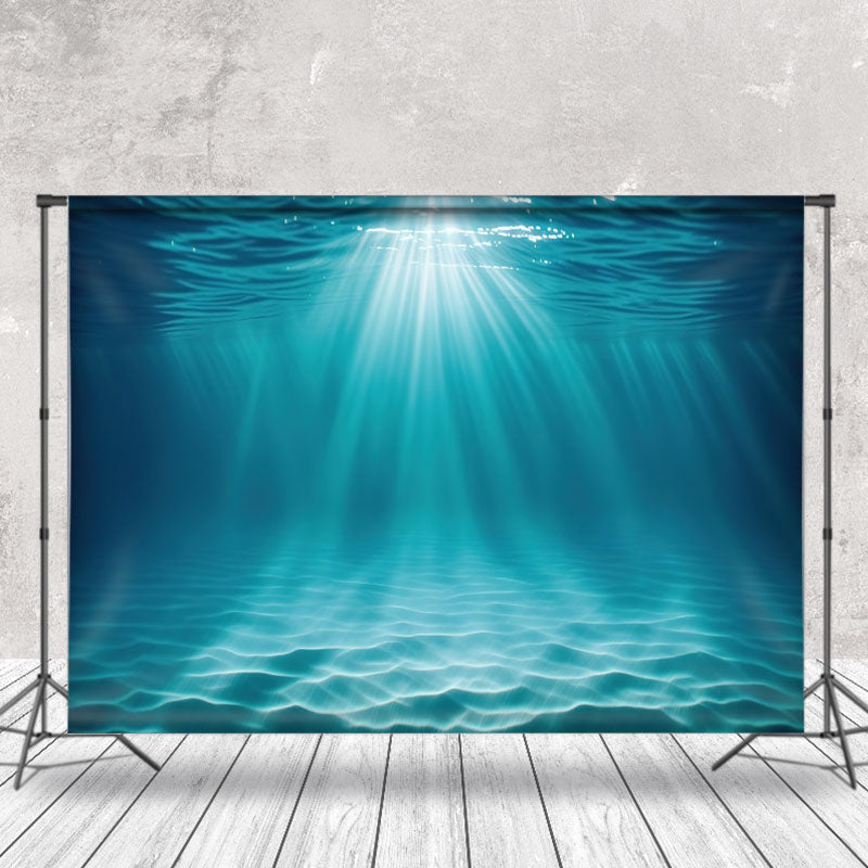 Lofaris Mysterious Seawater Wave Sunlight Summer Backdrop