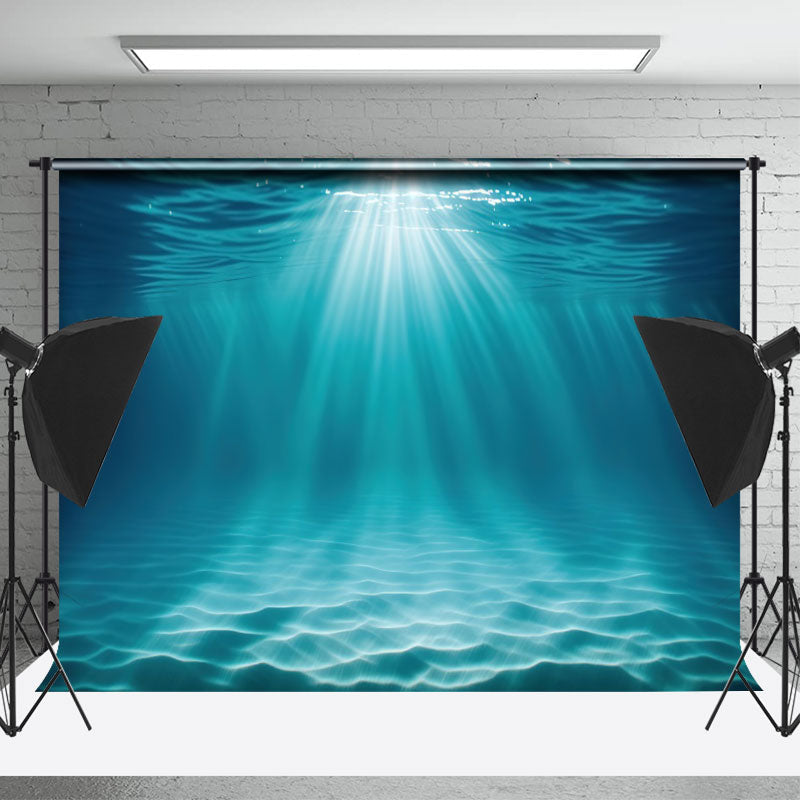 Lofaris Mysterious Seawater Wave Sunlight Summer Backdrop