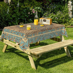 Lofaris Mysterious Totem Pattern Rectangle Tablecloth