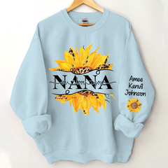 Lofaris Sunflowers Nana And Kids CTH01 Sweatshirt