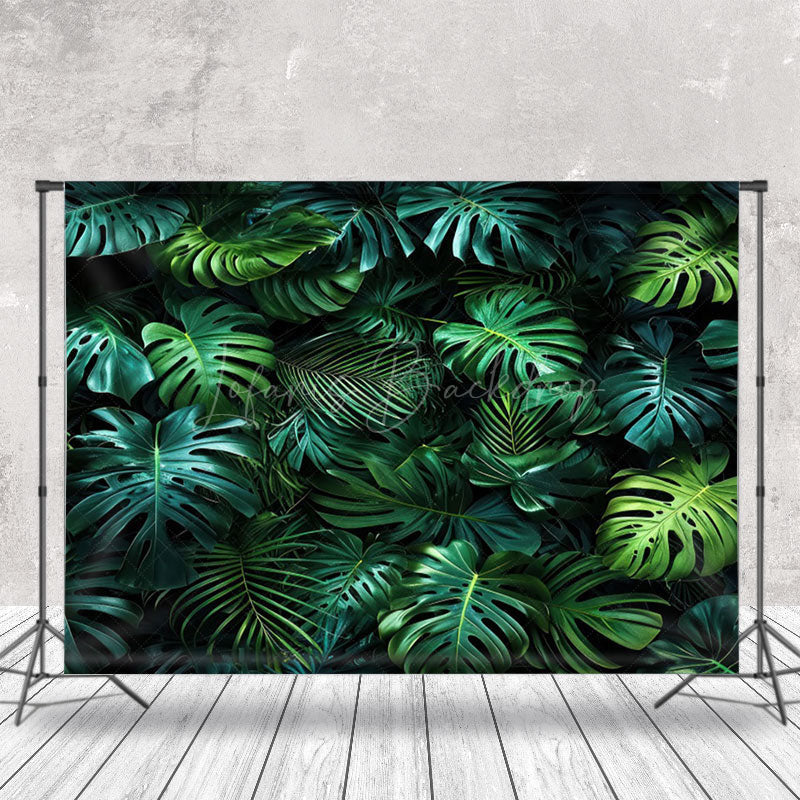 Lofaris Natural Plant Monstera Spring Photography Backdrop