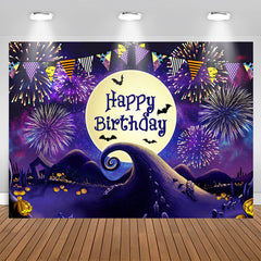 Lofaris Nightmare Moon Halloween Happy Birthday Backdrop