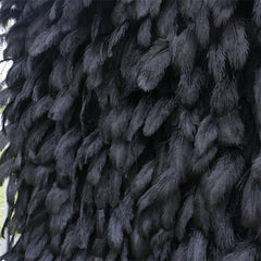 Lofaris Noble Black Faux Feather Decor Wall Panels Wholesale