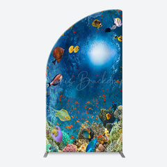 Lofaris Ocean Animals Birthday Party Chiara Arch Backdrop