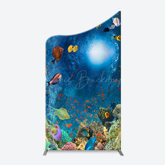 Lofaris Ocean Animals Birthday Party Chiara Arch Backdrop