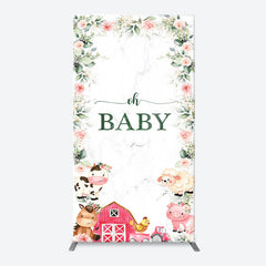 Lofaris Oh Baby Farm Gender Reveal Party Chiara Arch Backdrop