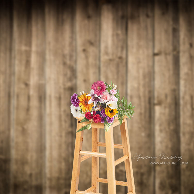 Lofaris Old Striped Hardwood Board Studio Props Backdrop