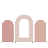 Lofaris Open Pink Theme Arch Backdrop Kit For Birthday Party