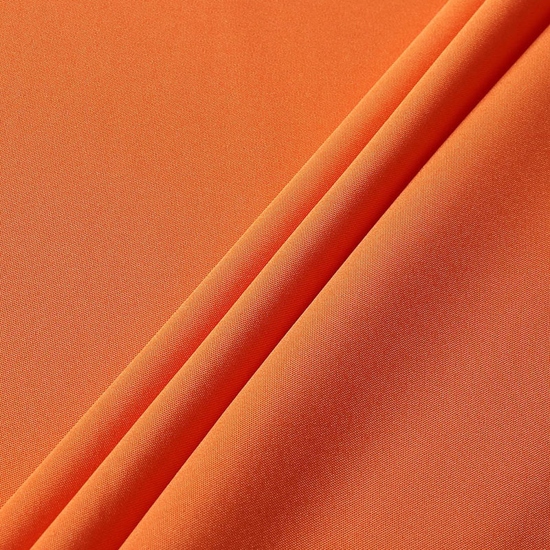 Lofaris Orange 290 GSM Waterproof Polyester Round Tablecloth