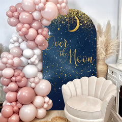 Lofaris Over The Moon Baby Shower Double Sided Arch Backdrop