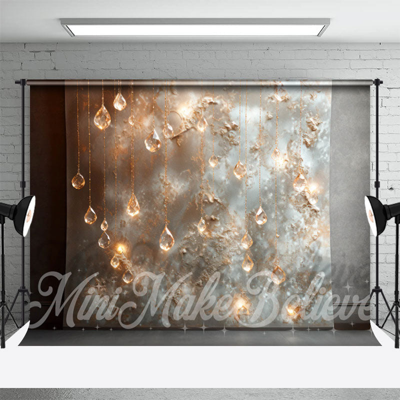Lofaris Painted Light Crystal Glowing Retro Wall Backdrop