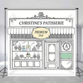 Lofaris Paris Patisserie Crafts Custom Birthday Backdrop