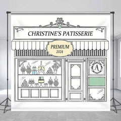 Lofaris Paris Patisserie Crafts Custom Birthday Backdrop