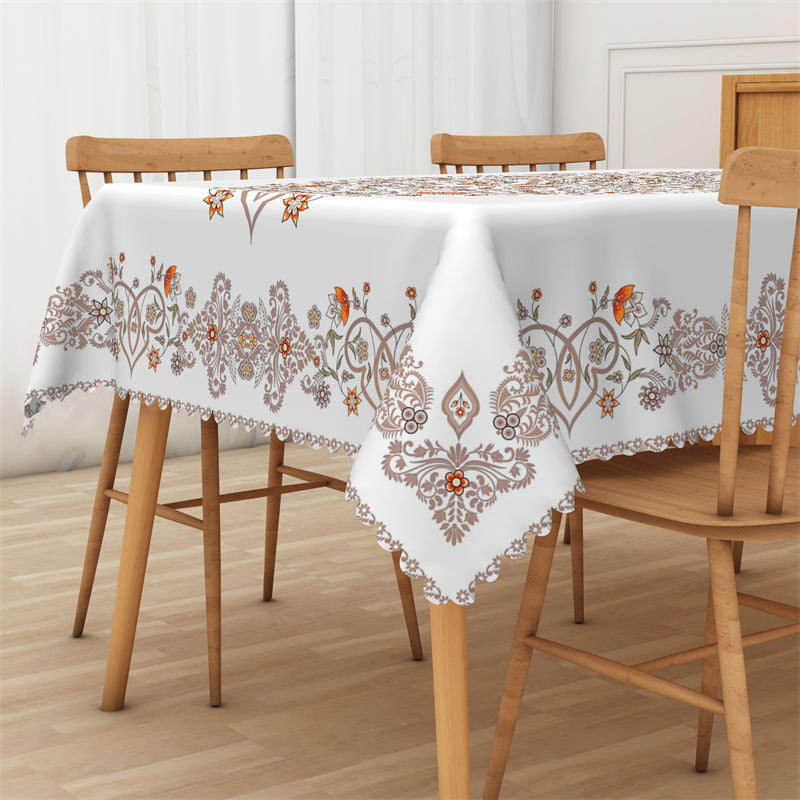 Lofaris Pastoral European Decorative Rectangle Tablecloth