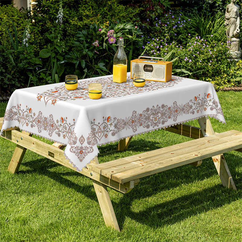 Lofaris Pastoral European Decorative Rectangle Tablecloth