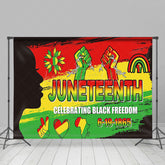 Lofaris Patriotic Celebrate 1865 Freedom Juneteenth Backdrop