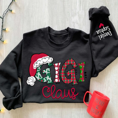 Lofaris Peronalized Christmas Gigi And Grandkids Sweatshirt