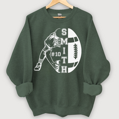 Lofaris Personalized Football Sweatshirt Game Day Shirt - Season