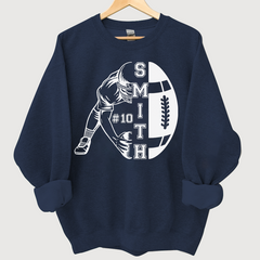 Lofaris Personalized Football Sweatshirt Game Day Shirt - Season