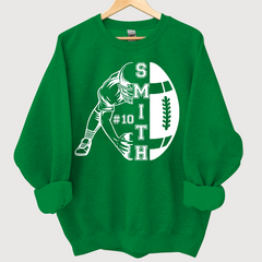 Lofaris Personalized Football Sweatshirt Game Day Shirt - Season