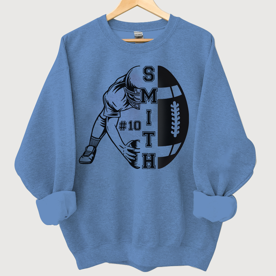 Lofaris Personalized Football Sweatshirt Game Day Shirt - Season