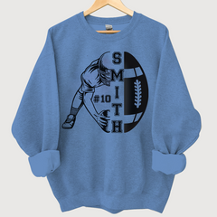 Lofaris Personalized Football Sweatshirt Game Day Shirt - Season