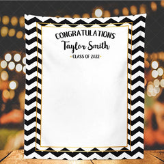 Lofaris Personalized College Graduation Backdrop Banner