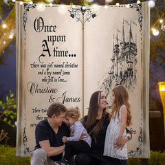 Lofaris Personalized Fairy Tale Book Birthday Photo Backdrop