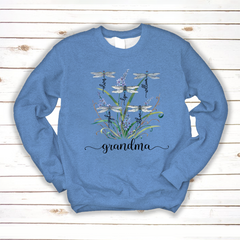 Lofaris Personalized Grandma Grandkids Mother?¡¥s Day Sweatshirt