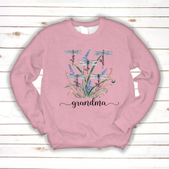 Lofaris Personalized Grandma Grandkids Mother?¡¥s Day Sweatshirt