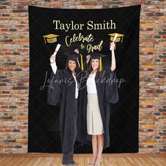 Lofaris Personalized High School Graduation Backdrop Decor