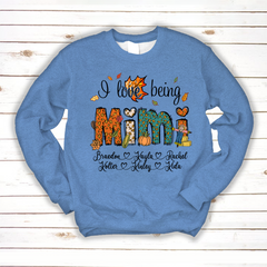 Lofaris I Love Being Mimi and Kids Personalized CTH01 Sweatshirt