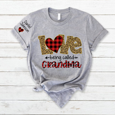 Lofaris Personalized Love Being Called Grandma Kids T - Shirt