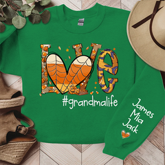 Lofaris Personalized Love grandmalife Autumn CL01 Sweatshirt