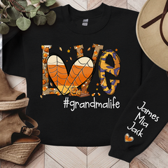 Lofaris Personalized Love grandmalife Autumn CL01 Sweatshirt